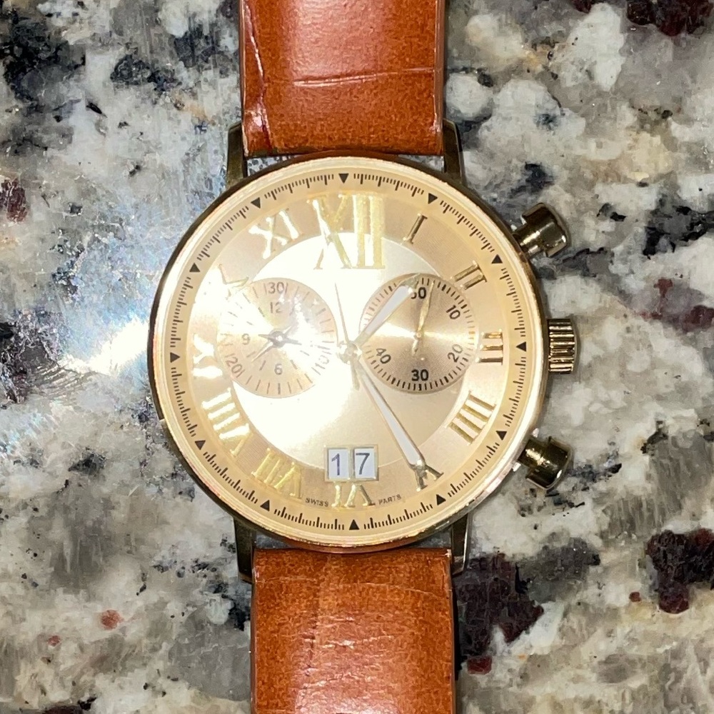 14kt Gold Vicence Womens Watch